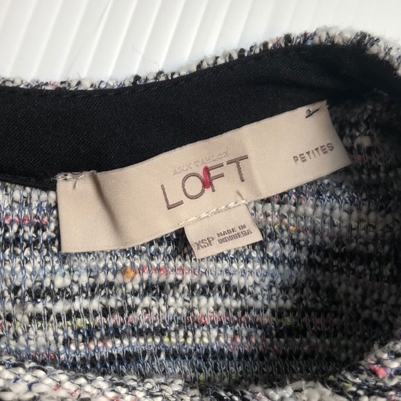 LOFT Petite Boucle Pocket Dress - Picture 8 of 8